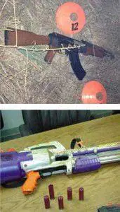 Guns Fake and Real Guns Fake and Real