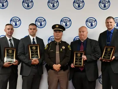 Clare County DSA Officers Receive P.O. of the Year Awards