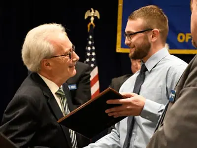 Cory Johnson - POAM 2019 Police Officer of the Year Award Recipient