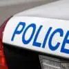 Police Car with Lettering