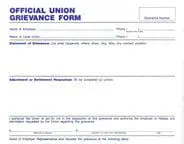 Grievance Form
