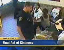 Slain Officer's Final Act