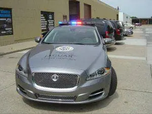 Police Memorial Car Jaguar