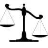 Weight of justice scale