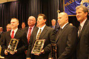 Officer Cameron Sleep and Sergeant Norman Brooks