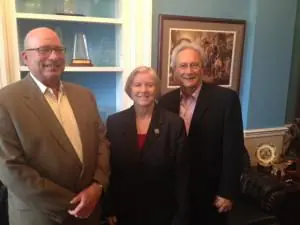 james meets u.s. congress