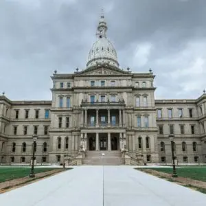 poam fire and police rally at the michigan state capitol