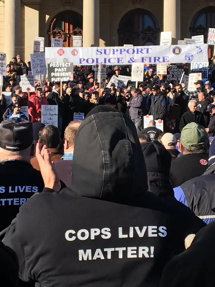 rally at the capitol