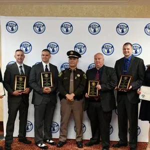 Clare County DSA Officers Receive P.O. of the Year Awards - POAM Annual Convention 2019