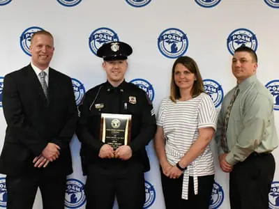 POAM-Drury-Friends 2019 POAM Police Officer of the Year Awards