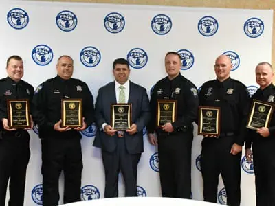 Shelby-Twp-Group-Photo 2019 POAM Police Officer of the Year Awards