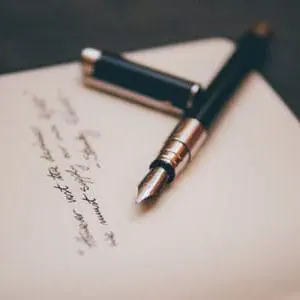 Image of a pen and paper | Secondary Road Patrol Update post | POAM | MLC April Updates