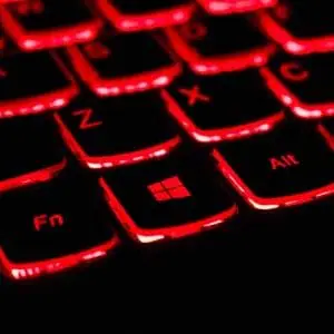 Keyboard with Red Backlights | Talia Hamid, Communication Specialist, Featured Post