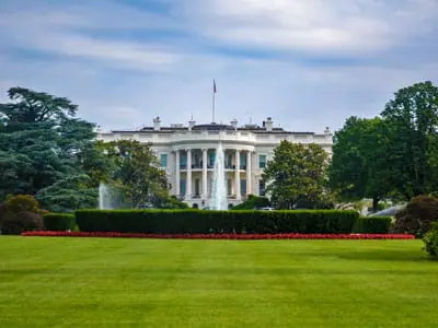 The White House in Washington, D.C. | Re-Election of President Trump | Law Enforcement Protection
