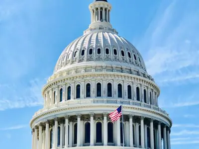 Capitol building in Washington, D.C. | John James Endorsement | 2020 Political Endorsements | May 2021 POAM Washington Report