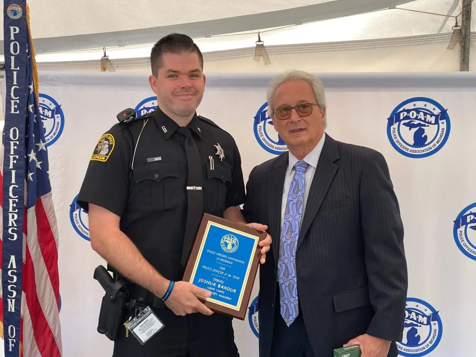Lapeer-Bandur 2020 Police Officer of the Year Awards