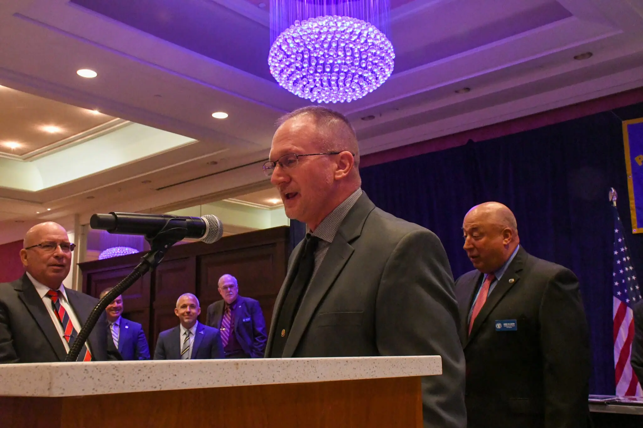 Albion and Calhoun County DSA officers received the Police Officer of the Year Awards on September 2, 2021