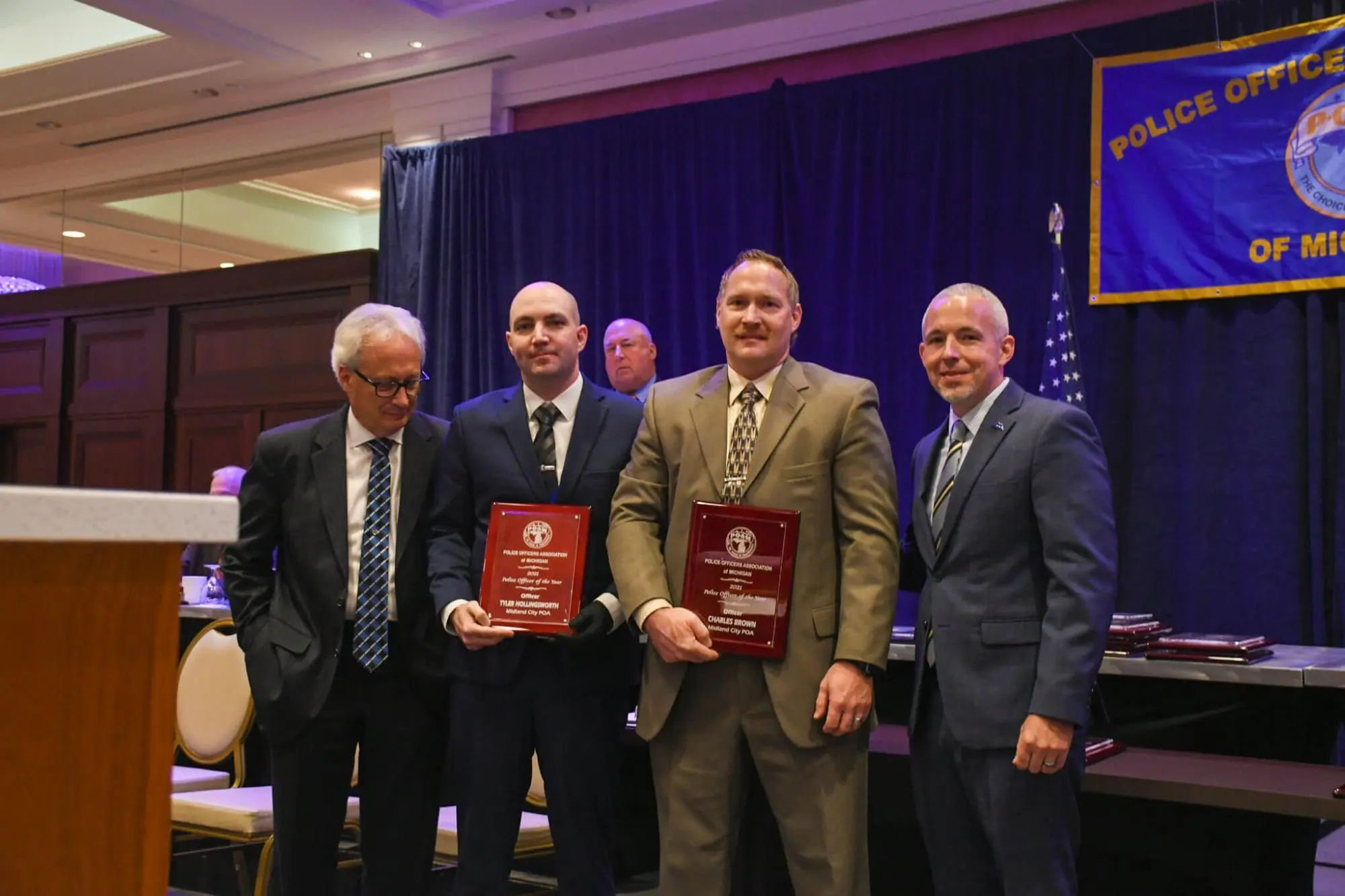 Midland City POA's Charles Brown and Tyler Hollingsworth