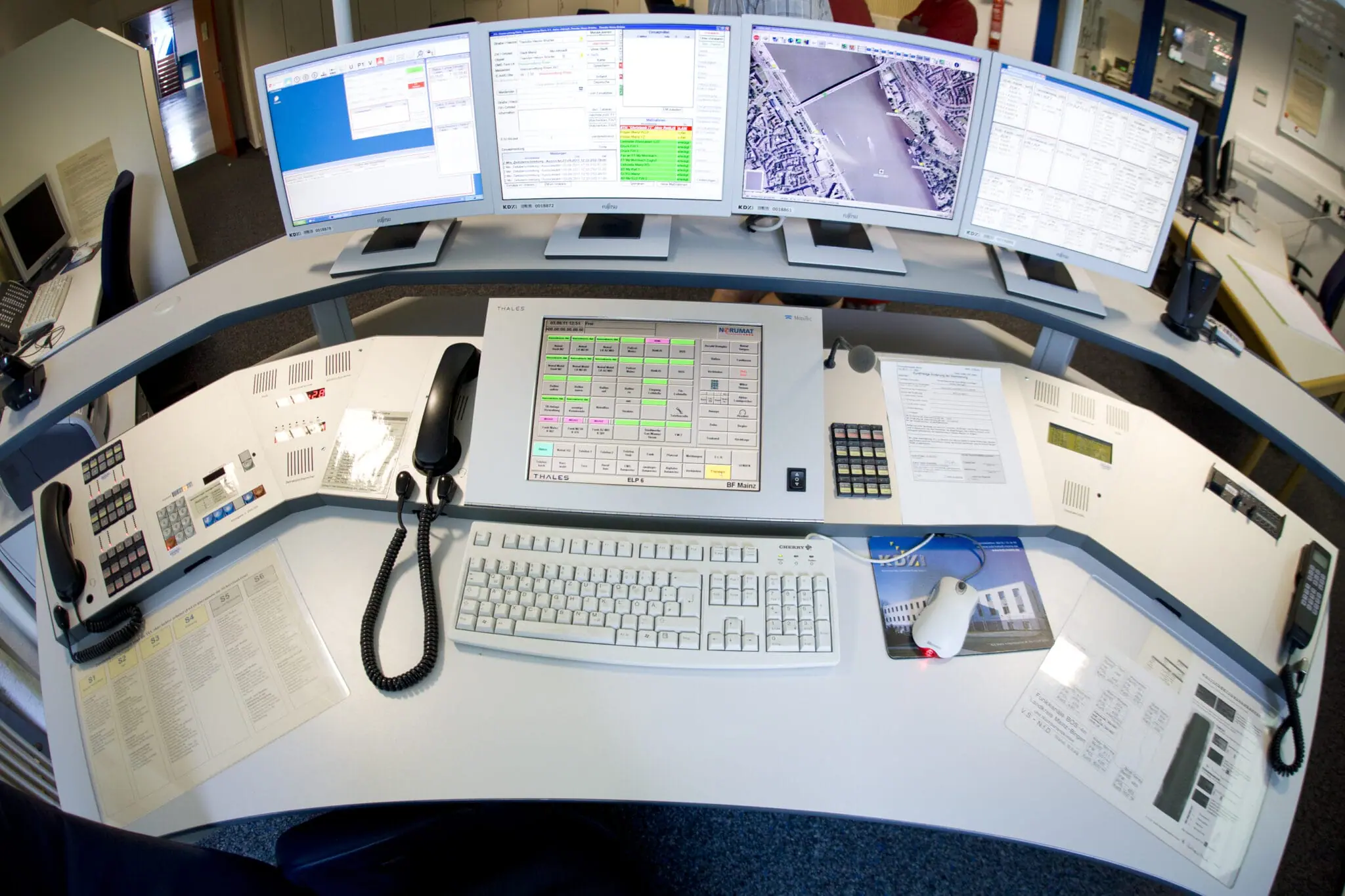 Dispatcher desk set up | Public Safety Dispatch Manager posting on POAM.net 911 operator | Public Safety Dispatcher in West Bloomfield