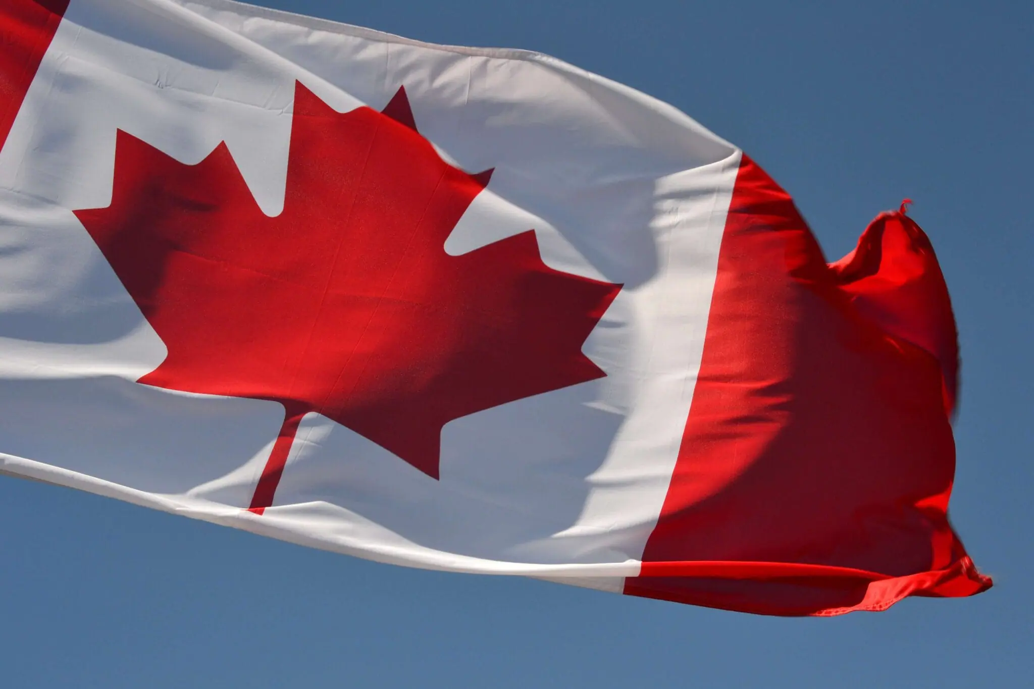Image of the Canadian flag | 2022 CAN-AM Police-Fire Games