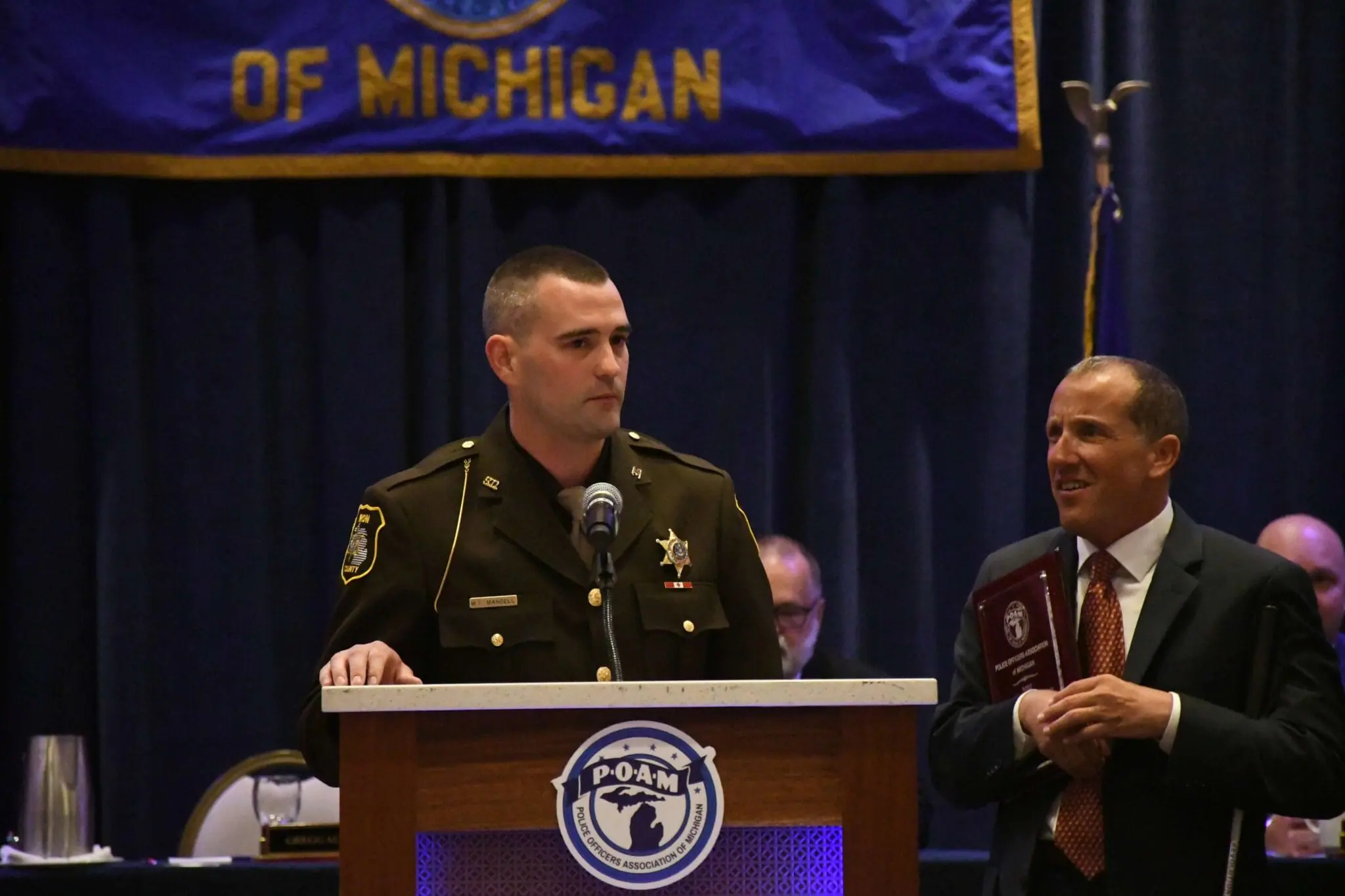 Deputy Michael Mansell of Iron County DSA | Police Officers of the Year Award | POAM