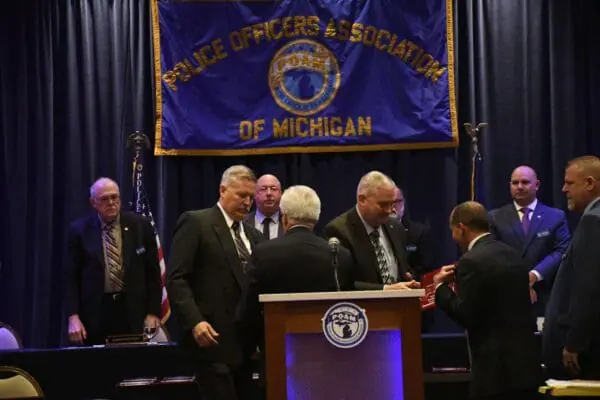 Deputy Tappen and Reserve Deputy Shiboda of Lapeer County DSA