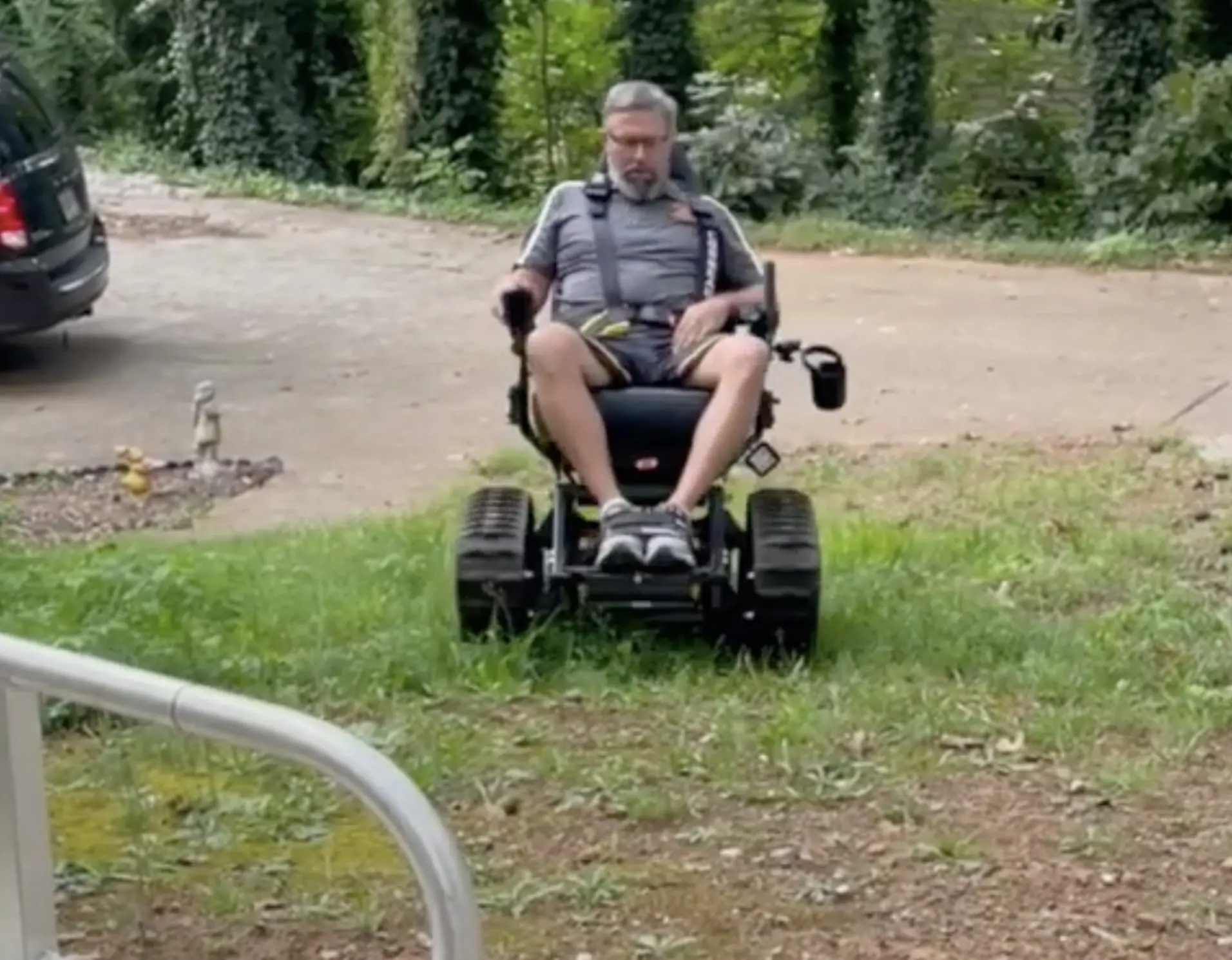 Earnest Lawrence Trac FabChair Donation from Defender Mobility Foundation