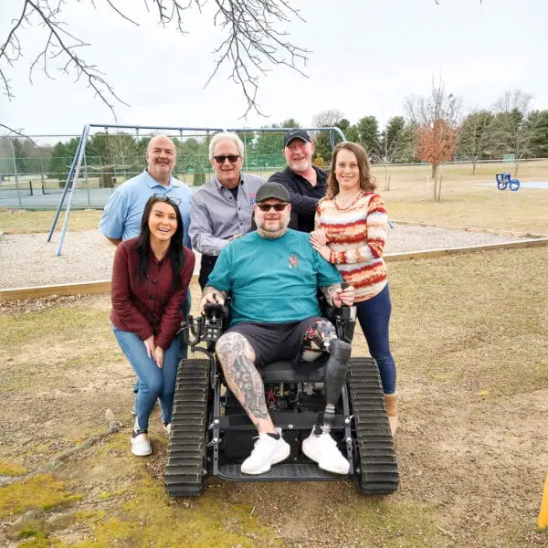 Defender Mobility Wheelchair Donation to Jeff Ball | POAM