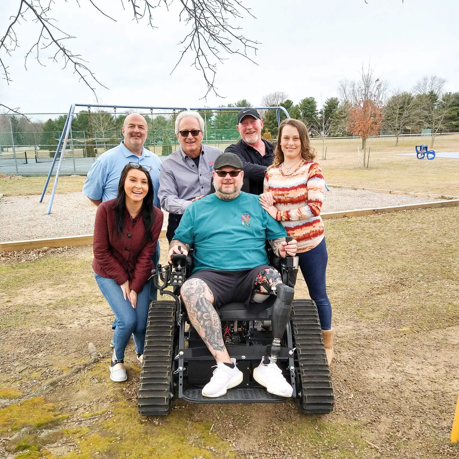 Defender Mobility Wheelchair Donation to Jeff Ball | POAM