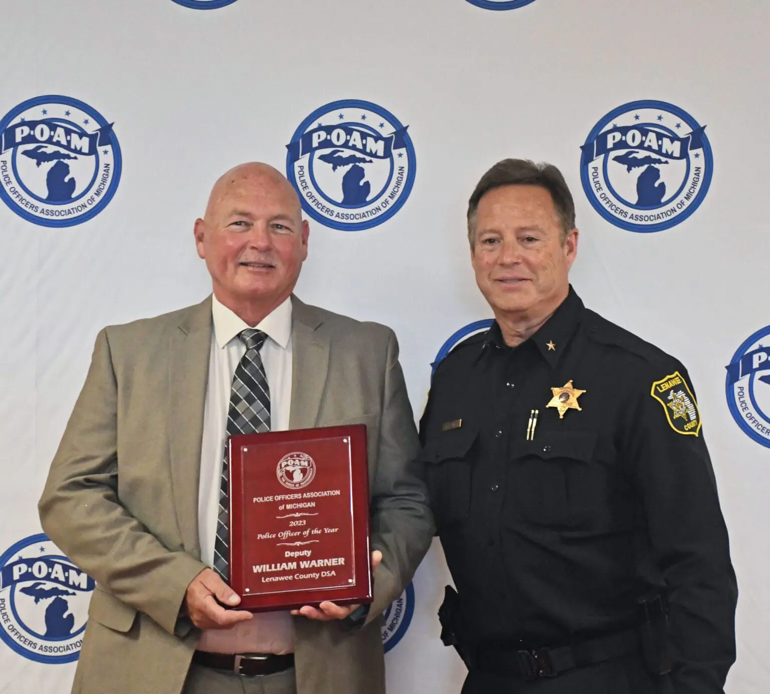 Lenawee-County-Warner-Guest Lenawee County Officer William Warner