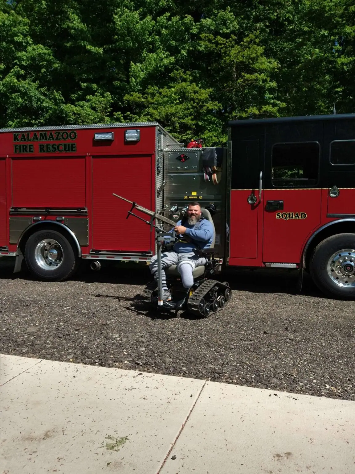 Thomas-Maher6 Thomas Maher in the Defender Mobility TracFab