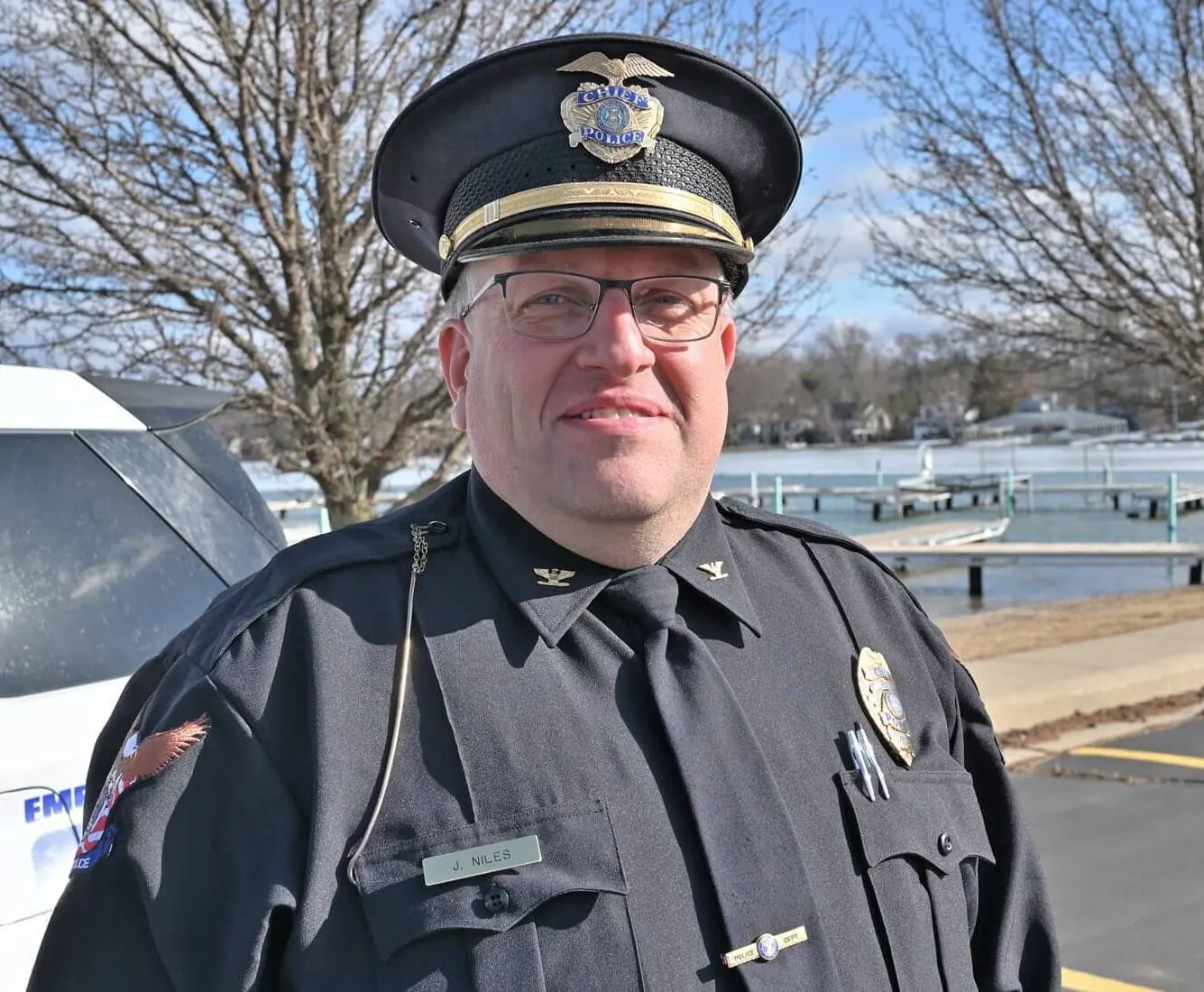 Columbia Township Police Chief Niles