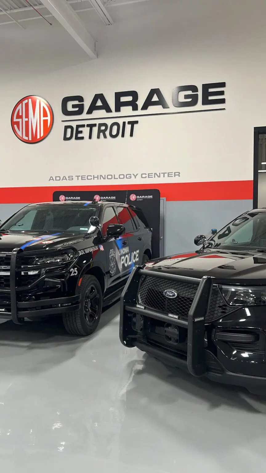 SEMA Garage SEMA Garage Detroit Livonia Police Vehicle
