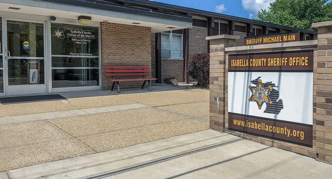 Isabella County Sheriff’s Office | Sourced from https://www.isabellacounty.org/law-justice/sheriffs-office/about/#contacts