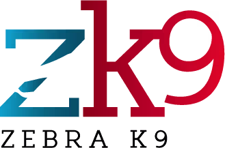 Zebra K9 Logo from webpage
